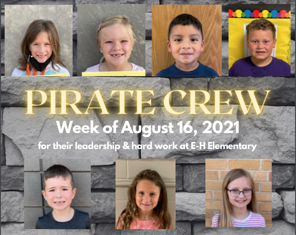 Pirate Crew: Week of August 16th, 2021