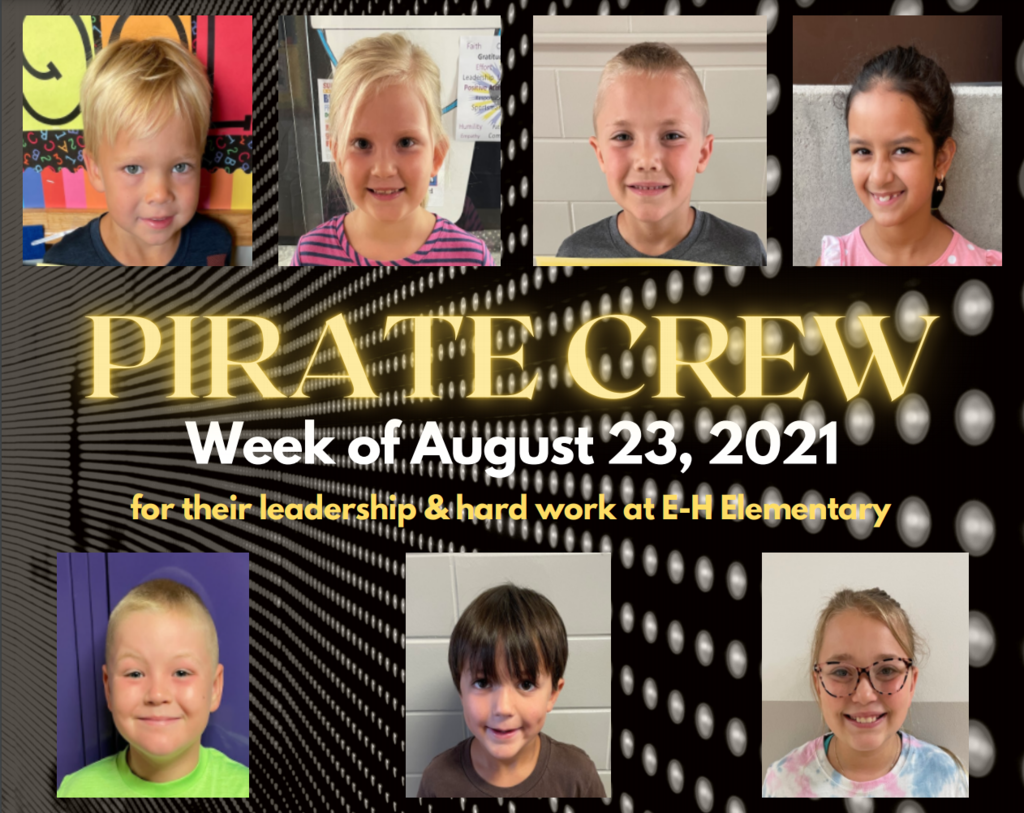 Pirate Crew: Week of August 23rd, 2021