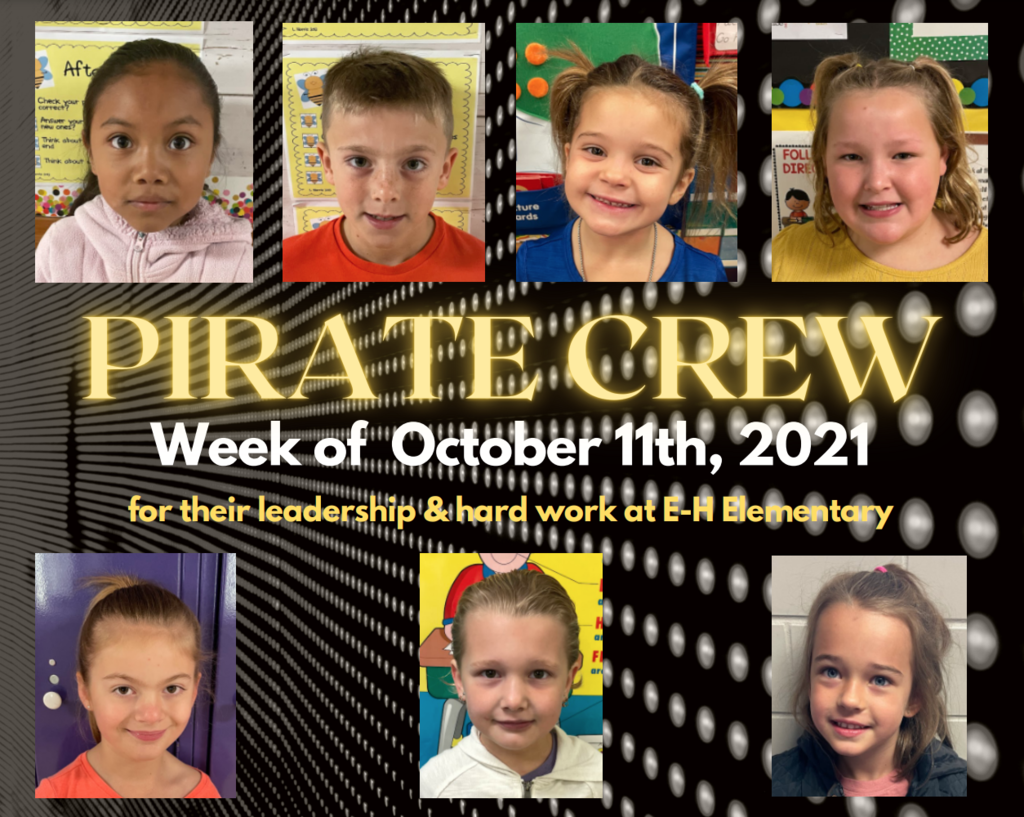 Pirate Crew: Week of October 11th, 2021