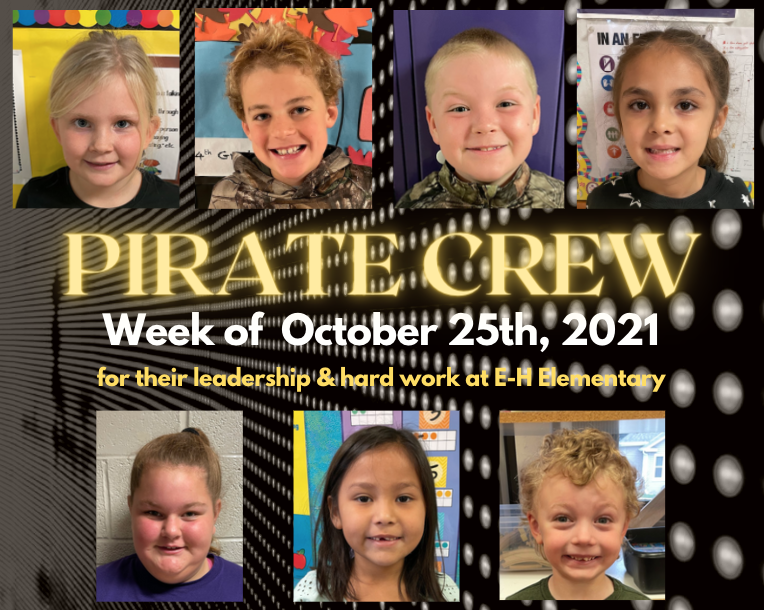Pirate Crew: Week of October 25th, 2021