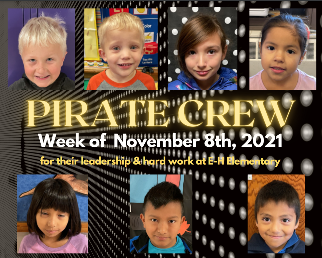 Pirate Crew: Week of November 8th, 2021