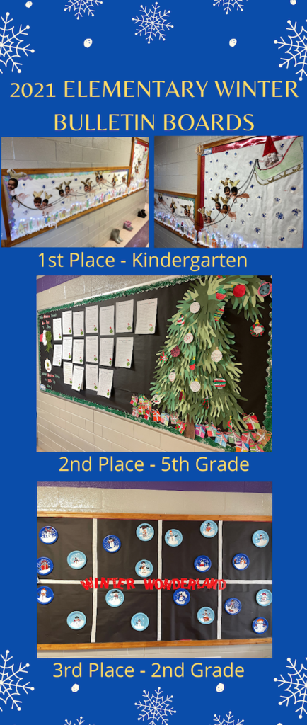 Elementary Winter Bulletin Board Winners