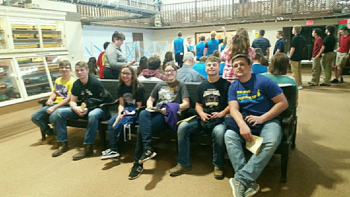 Quiz Bowl waiting for their round